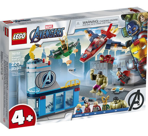 LEGO Marvel 76152 Avengers Wraak van Loki – 223 Stuks