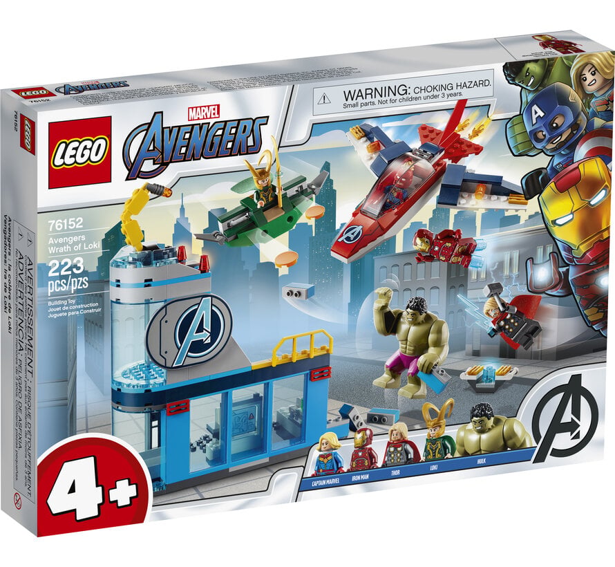 LEGO Marvel 76152 Avengers Wraak van Loki – 223 Stuks