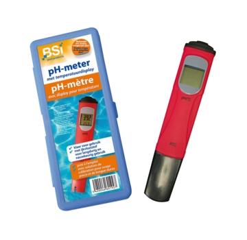 BSI Digitale 2-in-1 pH- en Temperatuurmeter voor Zwembadwater