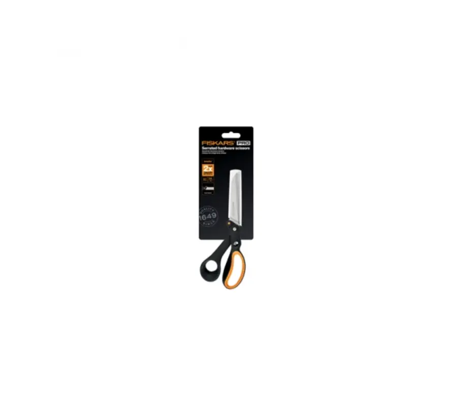 Fiskars Amplify Gekartelde Hardware Schaar 24 cm 1020223