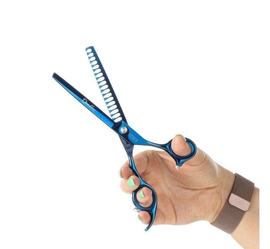 Mikki Doodles Chunker Trimschaar 7 inch Blauw 6376416