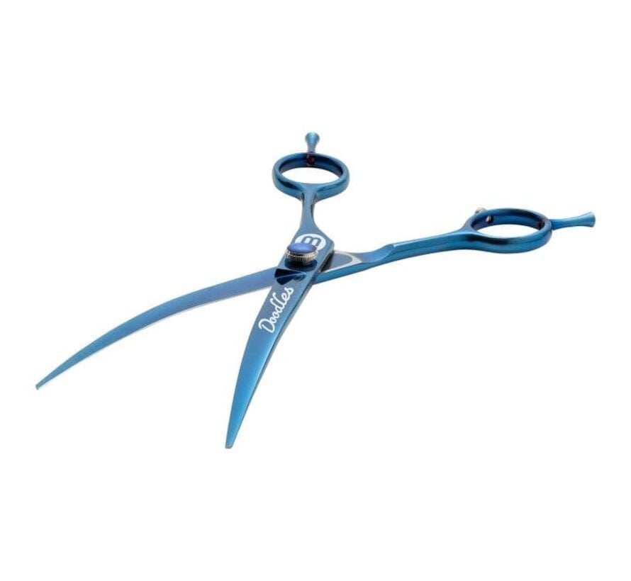 Mikki Doodles Gebogen Trimschaar 7,5 inch Blauw 6376414