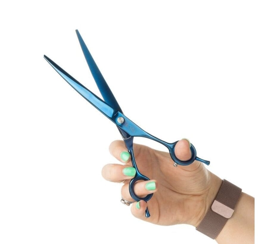 Mikki Doodles Gebogen Trimschaar 7,5 inch Blauw 6376414
