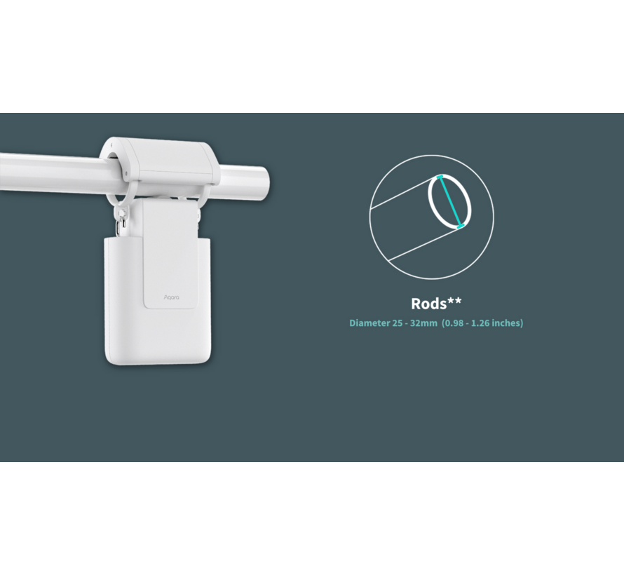 Aqara Curtain Driver E1 Rod Version CM-M01-R
