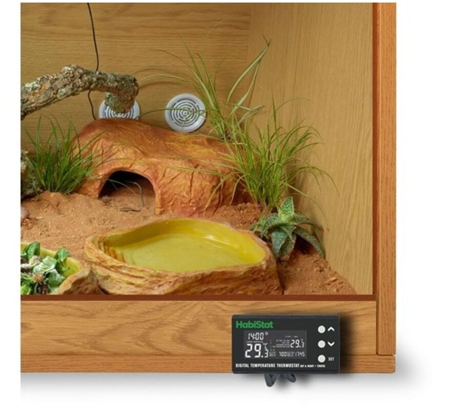HabiStat Digital Temperature Thermostat Dag/Nacht + Timers 600W EU