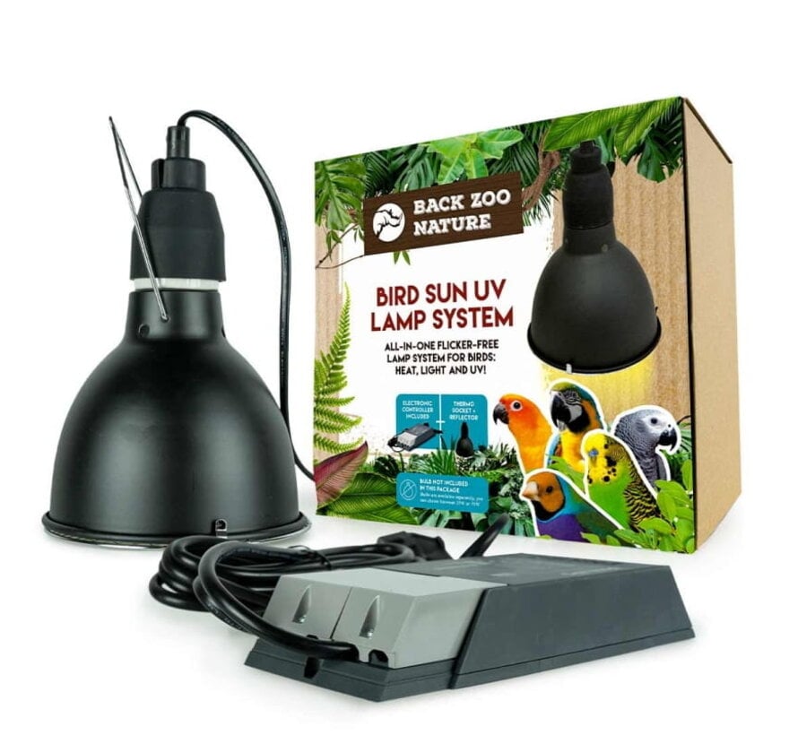 Back Zoo Nature Bird Sun UV-Lamp Systeem Zonder Lamp