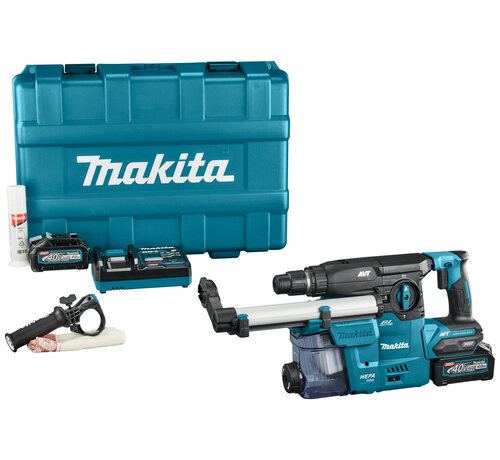 Makita HR008GM202 XGT 40V Max Combihamer 3,9J Set 2x4,0Ah DX10