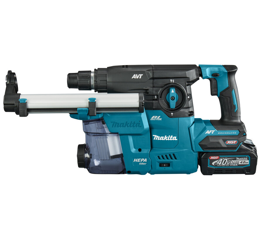 Makita HR008GM202 XGT 40V Max Combihamer 3,9J Set 2x4,0Ah DX10
