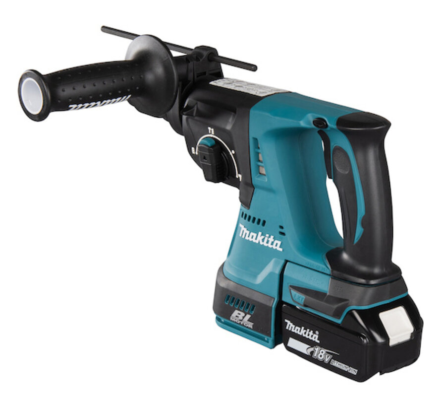 Makita DHR243T1J LXT 18V SDS-Plus Combihamer 5,0Ah Set