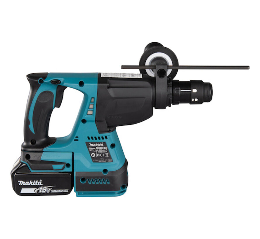 Makita DHR243T1J LXT 18V SDS-Plus Combihamer 5,0Ah Set