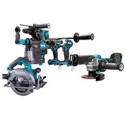 Makita DK0128G601 XGT 40V Max 6-delige Combiset 2x4,0Ah