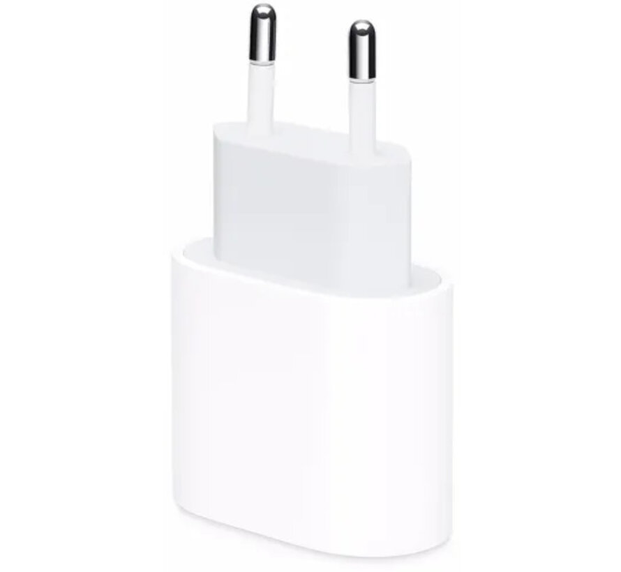 Apple 20W USB-C Snellader Wit – Originele EU-adapter