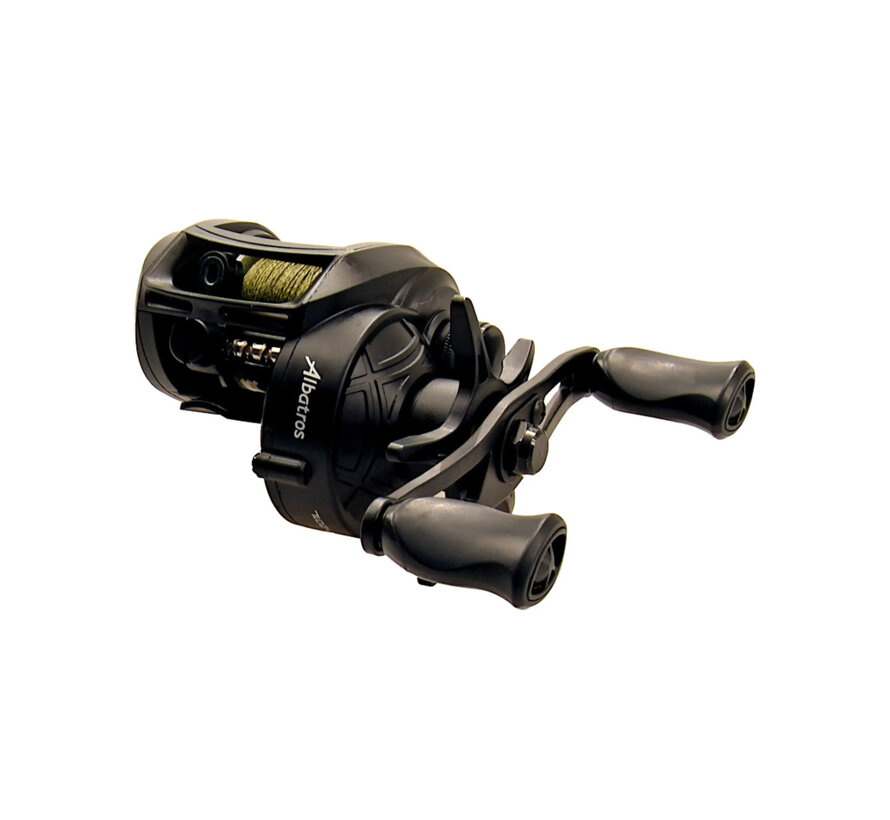 Albatros BCR Baitcast + Braid Linksdraaiende Reel 7.2:1