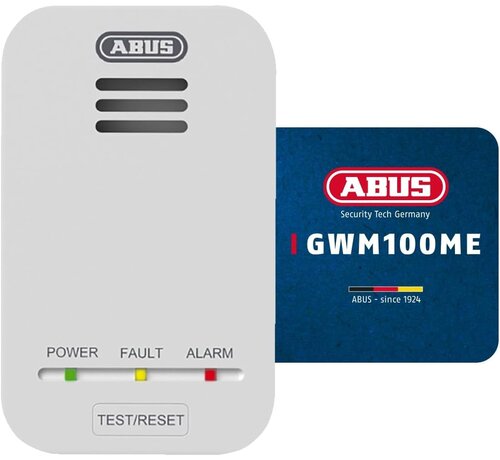 ABUS GWM100ME Aardgasmelder 230V – Methaanalarm 85 dB