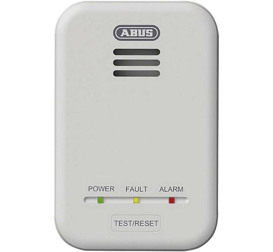 ABUS GWM100ME Aardgasmelder 230V – Methaanalarm 85 dB