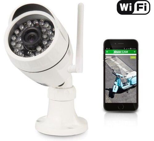 Alecto DVC-215IP WiFi-buitencamera – HD en Nachtzicht