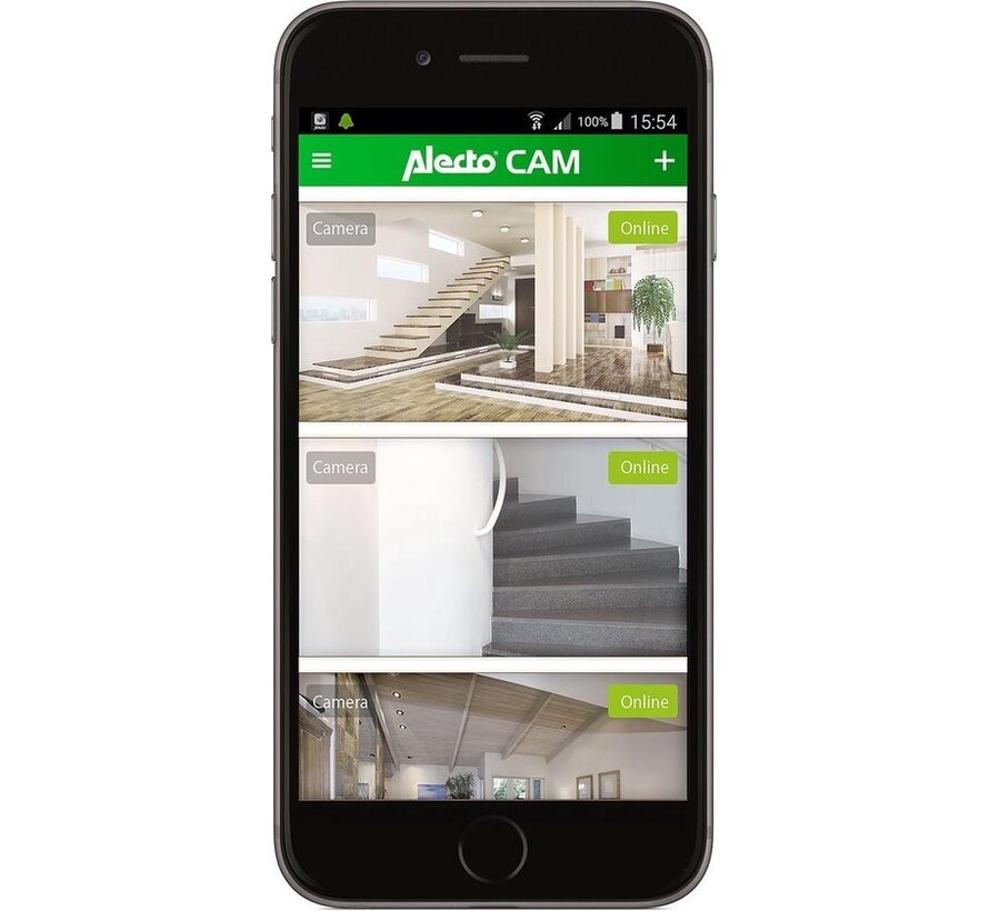 Alecto DVC-215IP WiFi-buitencamera – HD en Nachtzicht