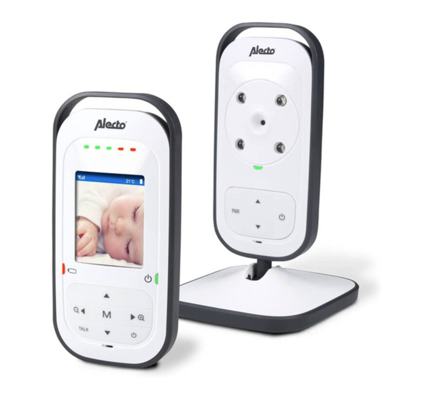 Alecto DVM-65 Video-babyfoon – 2,0 inch, VOX en Nachtzicht