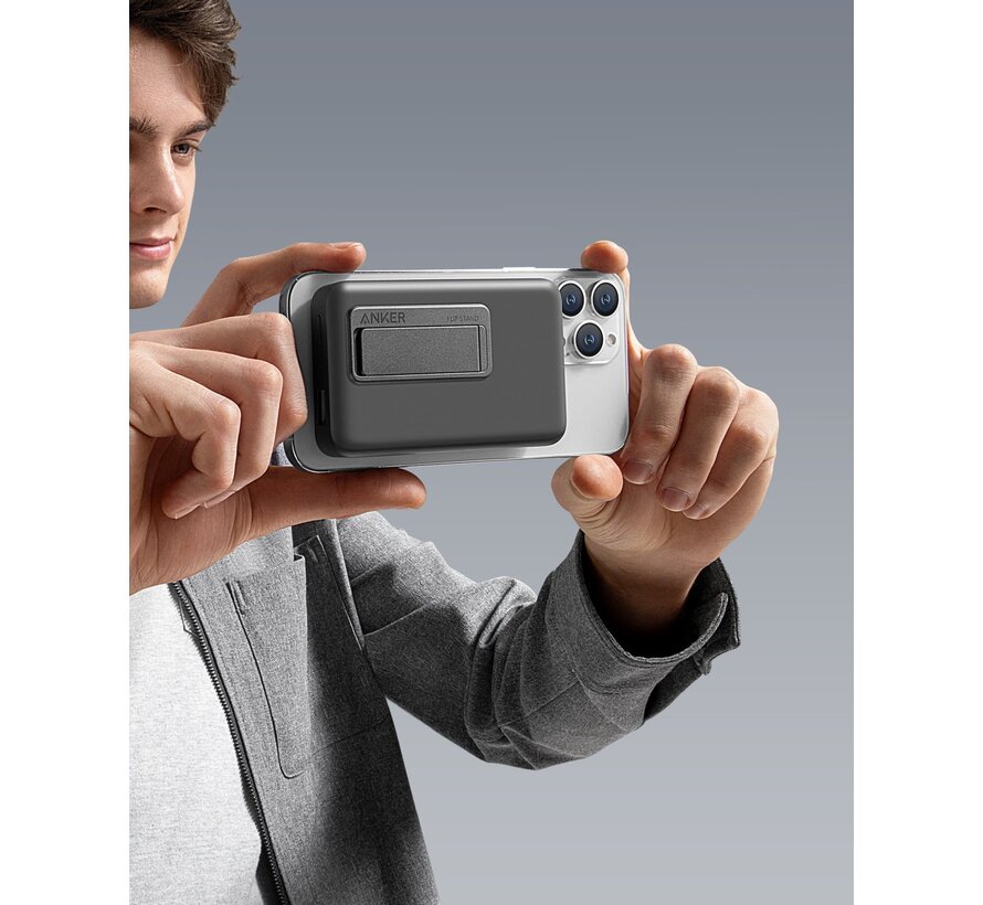 Anker 633 Magnetic Battery Wit – 10.000 mAh met Standaard