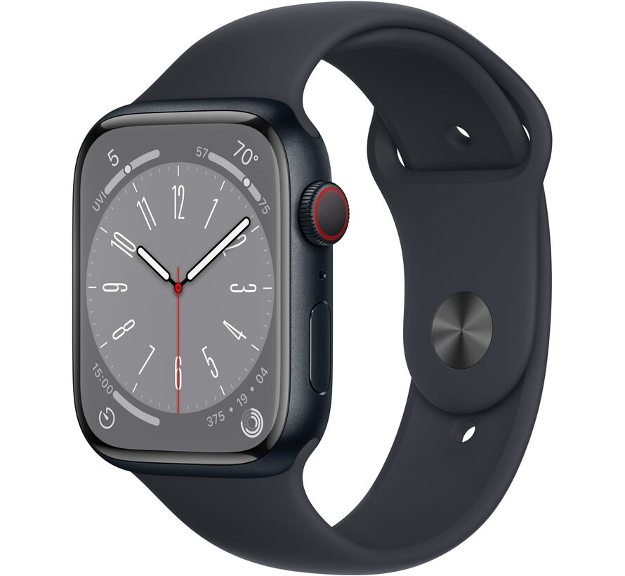 Apple Watch Series 8 Cellular 45mm Midnight – Sport Band