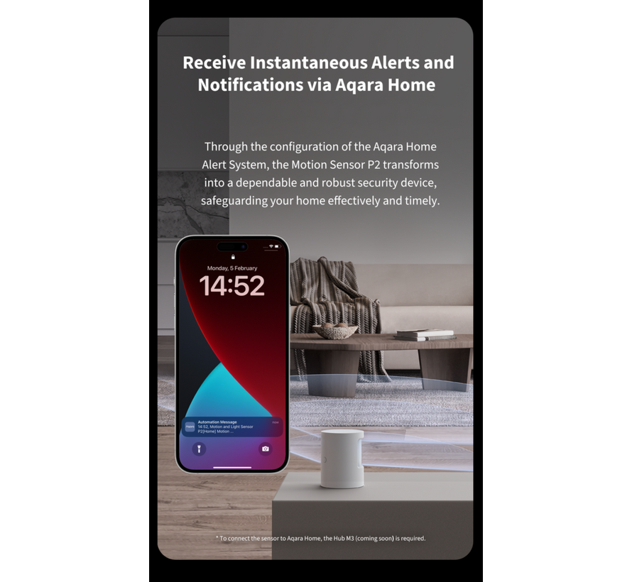 Aqara Motion and Light Sensor P2 – Matter over Thread