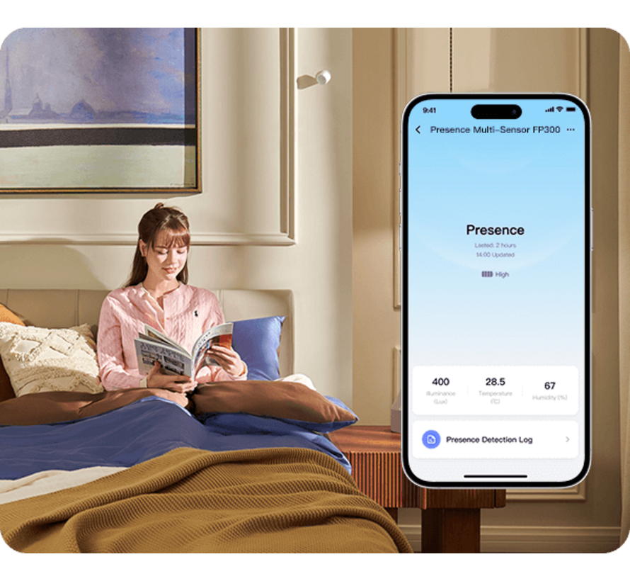 Aqara Presence Multi-Sensor FP300 – mmWave, PIR en Klimaat