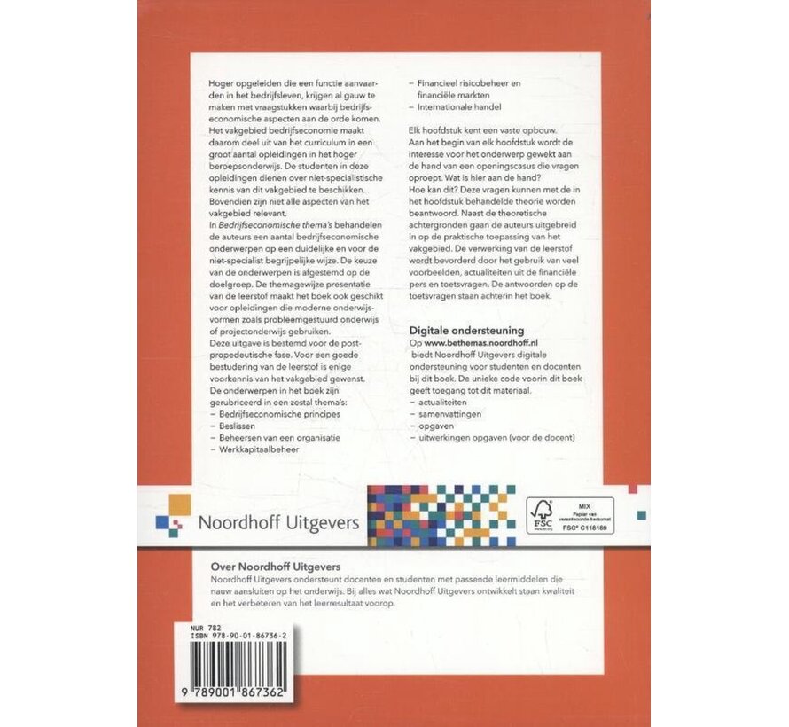 Bedrijfseconomische Thema’s – 5e Druk