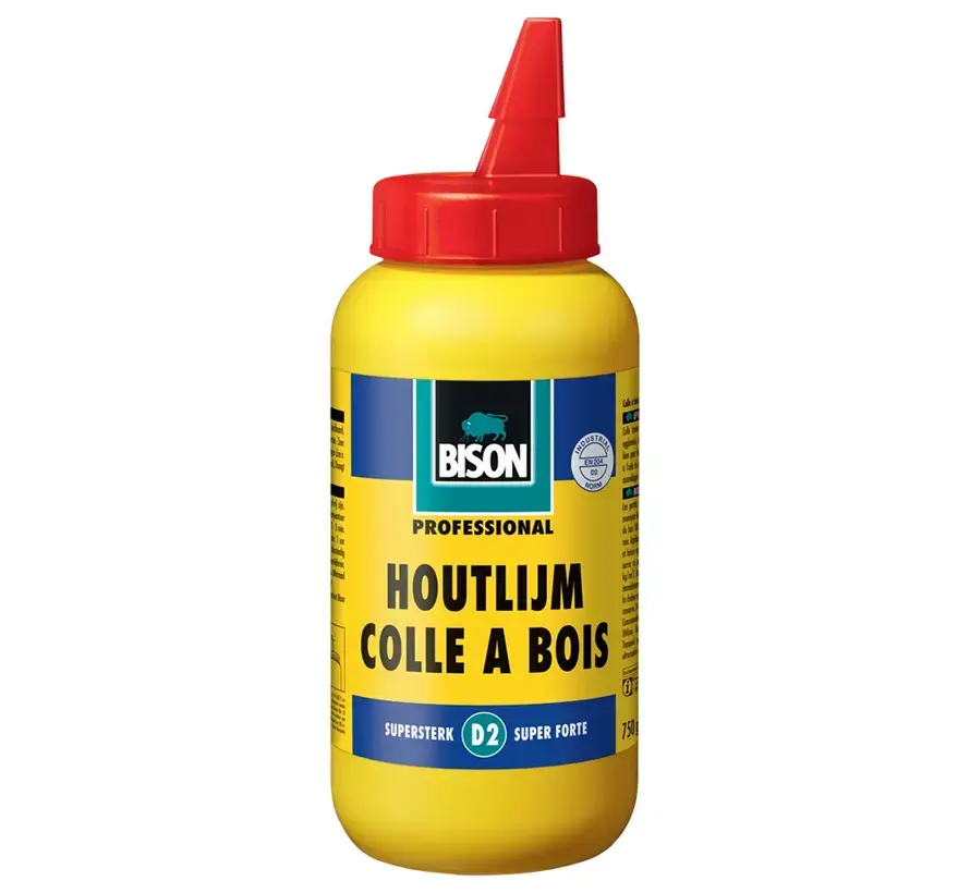 Bison Professional Houtlijm D2 – 750 g