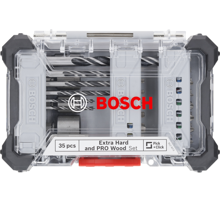 Bosch Hout Boor- en Schroefbitset – 35-delig