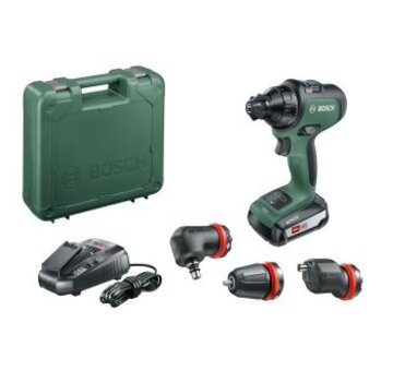 Bosch AdvancedDrill 18 QuickSnap-set – 2,5Ah en 3 Opzetstukken