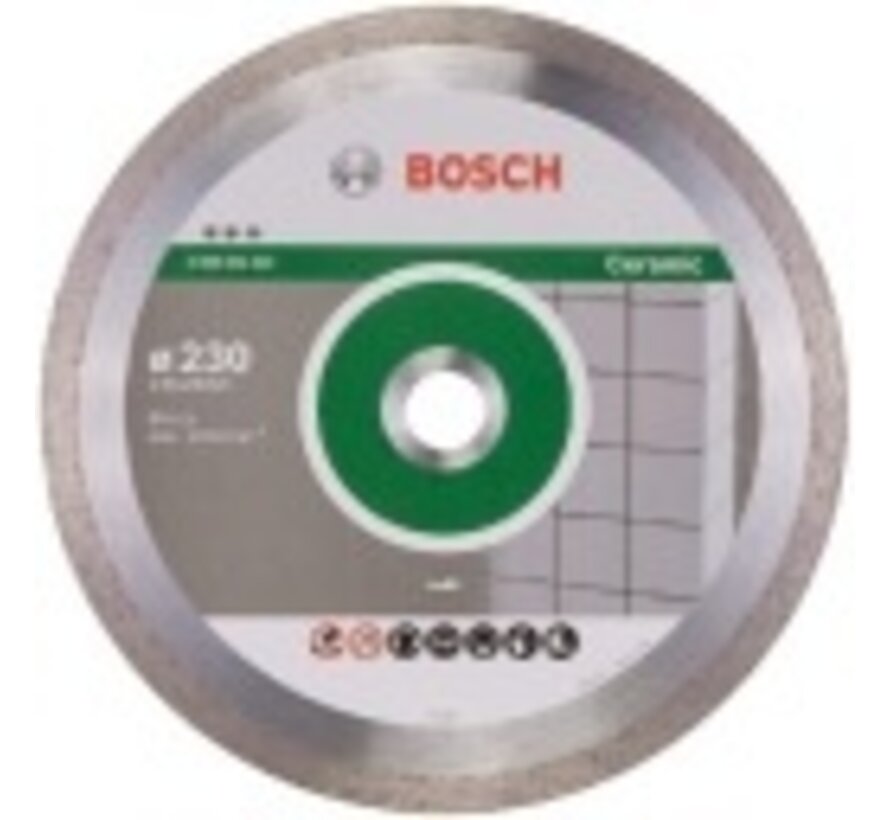 Bosch Best for Ceramic Diamantschijf – 230 × 22,23 mm