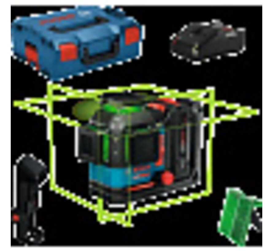 Bosch EXPERT EXLL18V-120-33CG – 3×360° Lijnlaserset