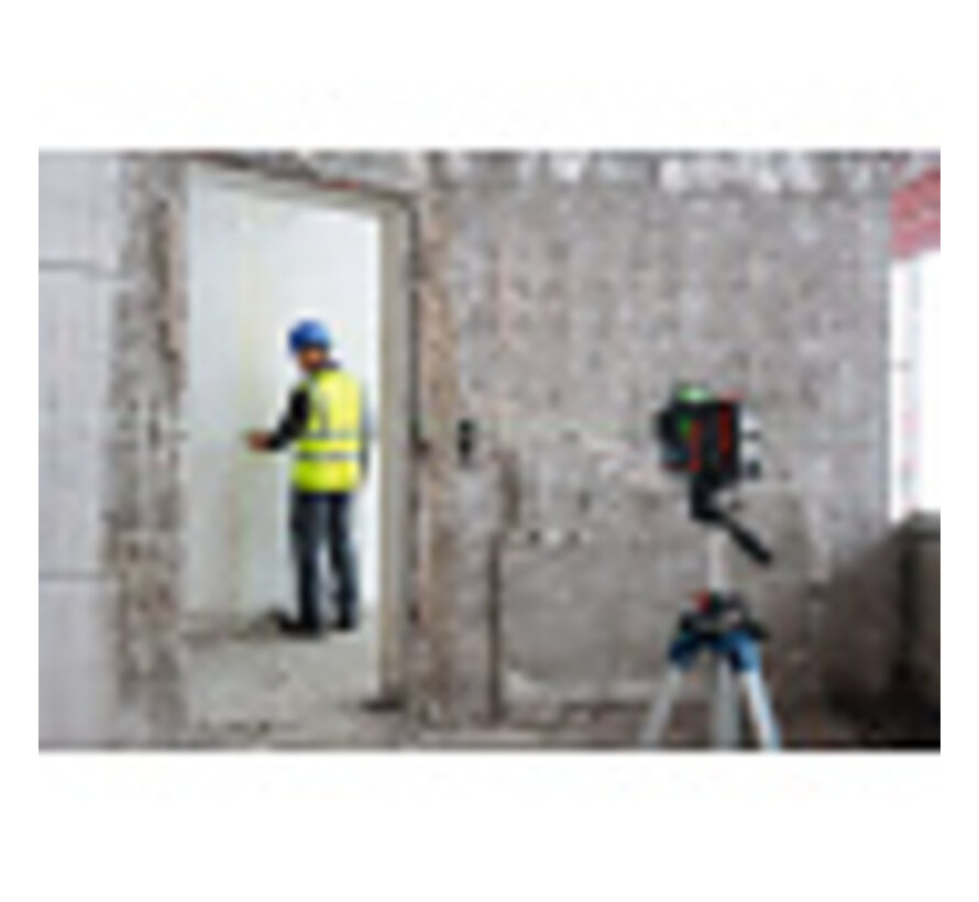 Bosch EXPERT EXLL18V-120-33CG – 3×360° Lijnlaserset