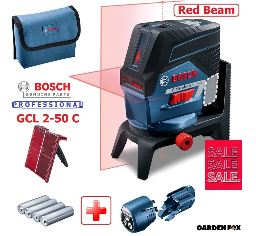 Bosch Professional GCL 2-50 C – Combilaser met RM 2