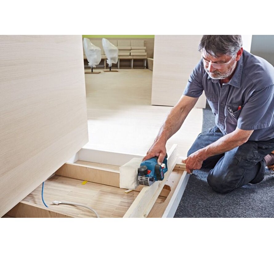 Bosch Professional GHO 12V-20 – Solo Accu-Schaafmachine