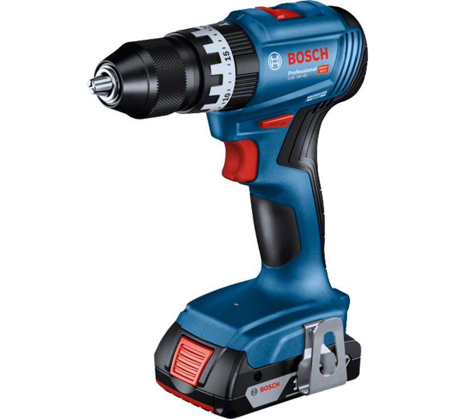 Bosch Professional GSB 18V-45 Accuklopboormachine – Solo
