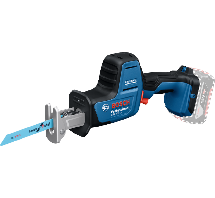 Bosch Professional GSA 18V-24 Accureciprozaag – Solo