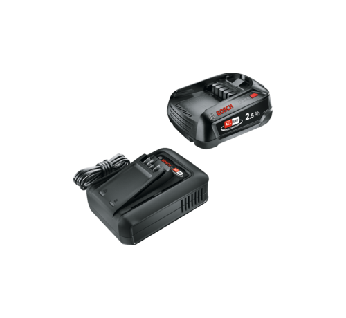 Bosch 18V Starterset – 2,5Ah Accu en AL 18V-44 Lader