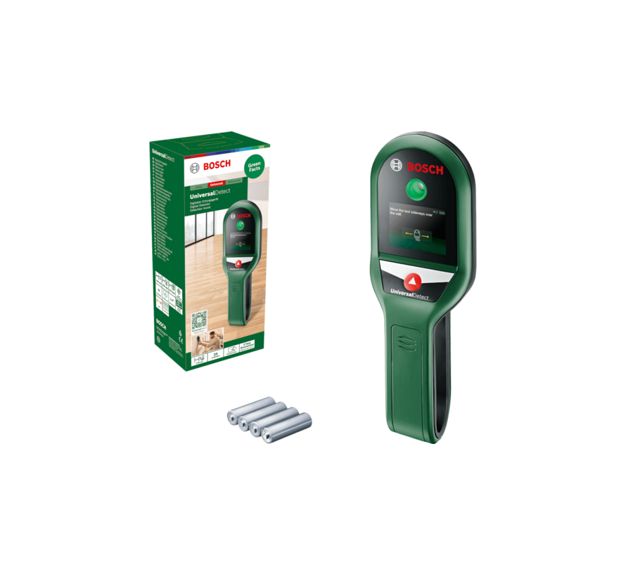 Bosch UniversalDetect Digitale Detector – Hout, Metaal en Spanning