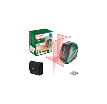 Bosch UniversalLevel 3 Kruislijnlaser – 3 Lijnen en Loodpunt
