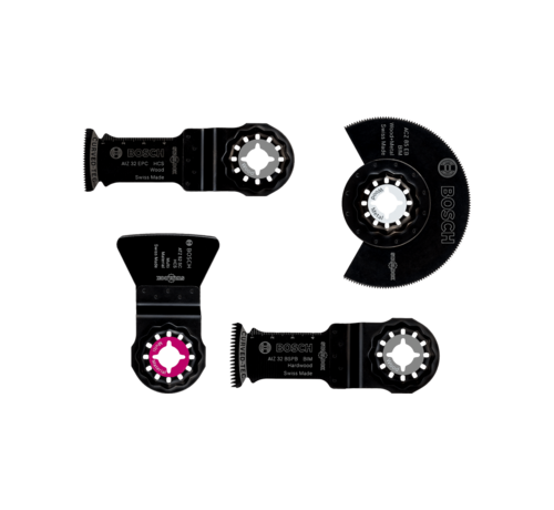 Bosch Starlock Vloer- en Inbouwset – 4-Delig Multitool