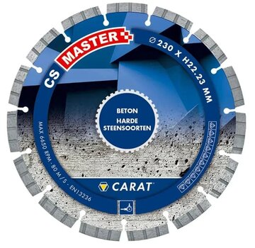 Carat CS Master Diamantschijf 125 × 22,23 mm – beton, droog