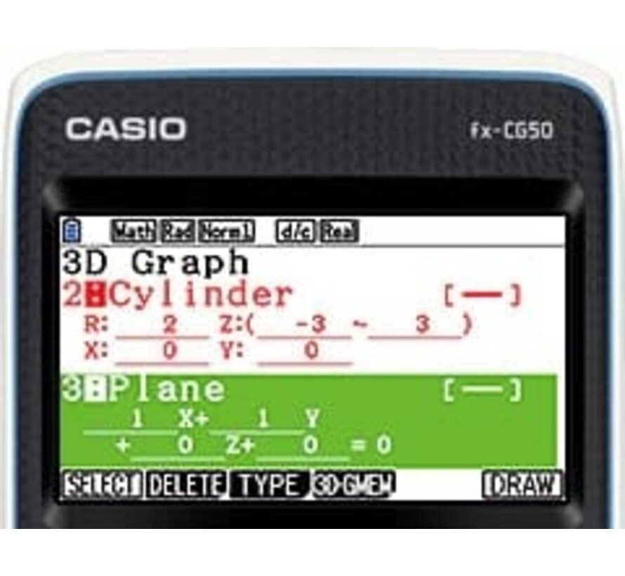 Casio FX-CG50 Grafische Rekenmachine – kleurenscherm, 3D en Python