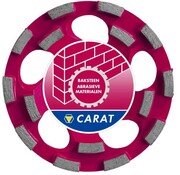 Carat DUSTEC Premium Slijpkop 125 × 22,23 mm – baksteen