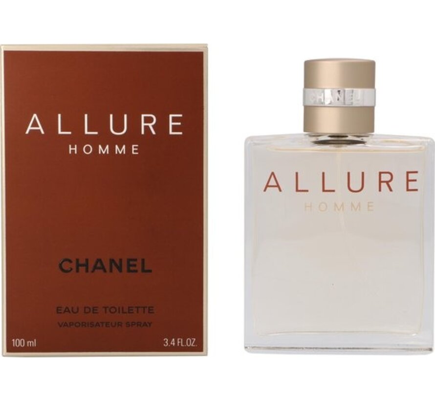 CHANEL Allure Homme Eau de Toilette 100 ml – Fris, kruidig en houtachtig