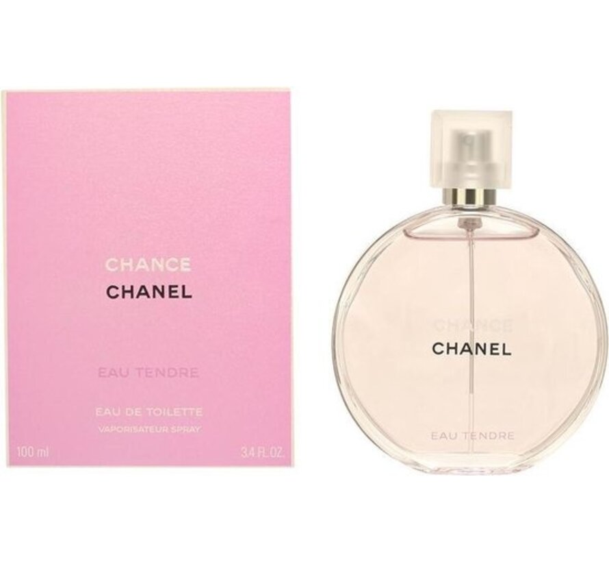 CHANEL Chance Eau Tendre Eau de Toilette 100 ml – Grapefruit, Kweepeer & Jasmijn