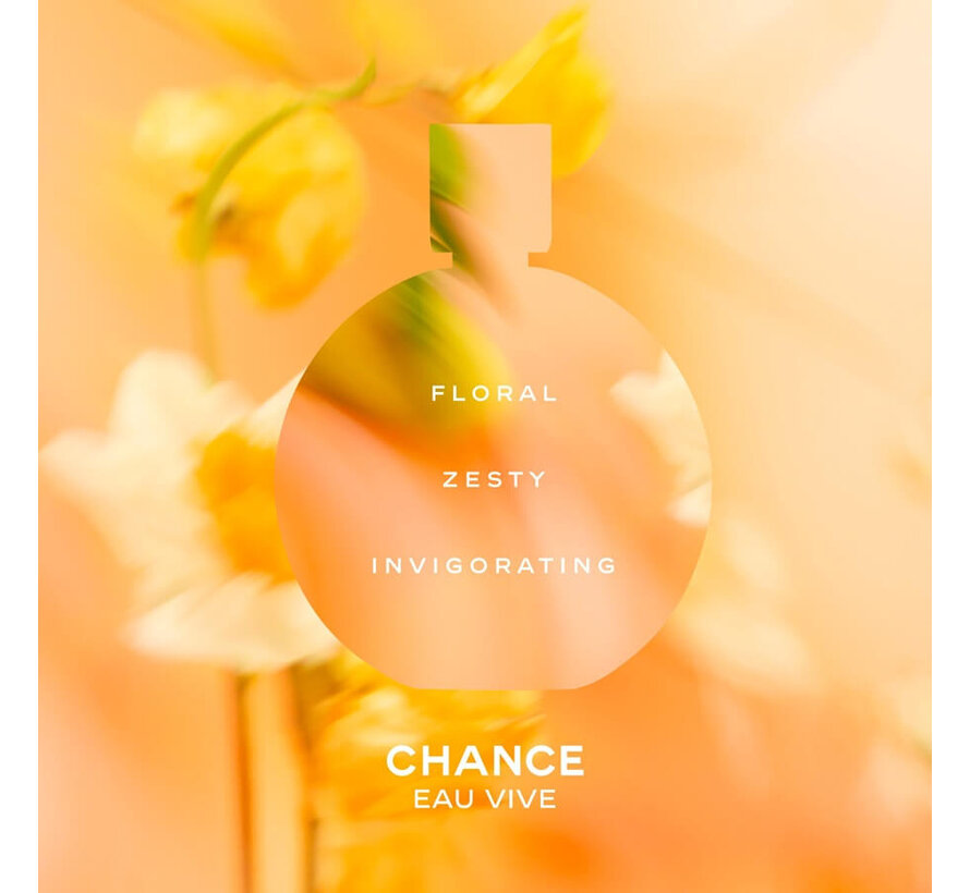 CHANEL Chance Eau Vive Eau de Toilette 100 ml – Grapefruit, Bloedsinaasappel & Jasmijn