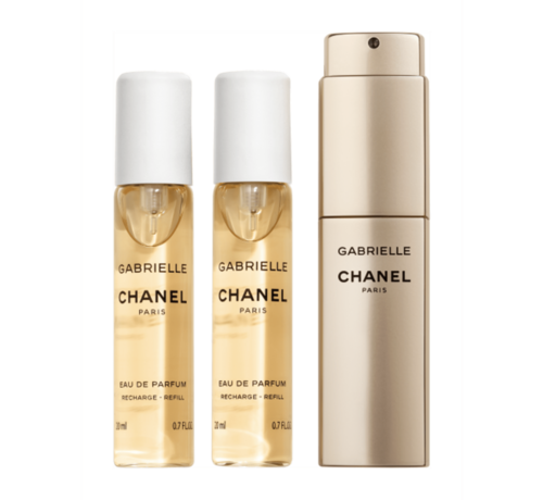 CHANEL Gabrielle Chanel EDP Twist and Spray 3 × 20 ml – Navulbare Tasverstuiver