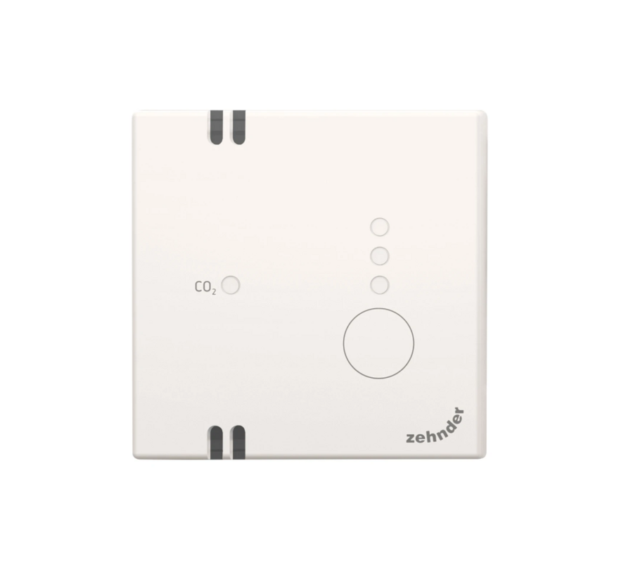 Zehnder CO₂ Sensor RF 55 Inbouw – Draadloze Ventilatieregeling, zonder Afdekraam