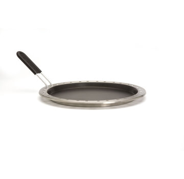 COBB Bakplaat met Extra Handvat 30 cm – Vlakke RVS Antiaanbakplaat CO-19